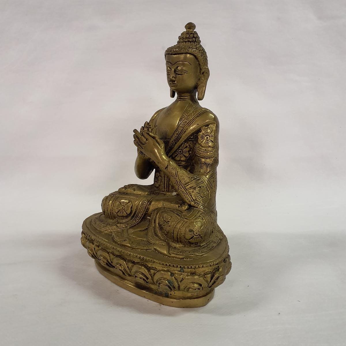 Buddha aus Messing