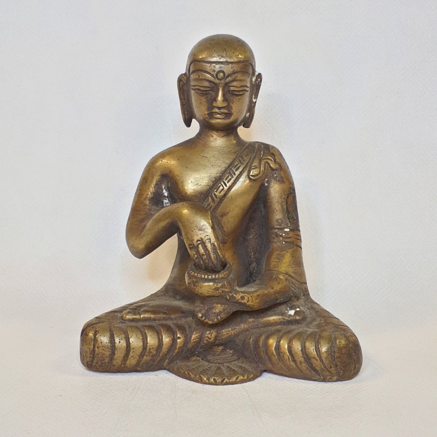 Buddha aus Messing
