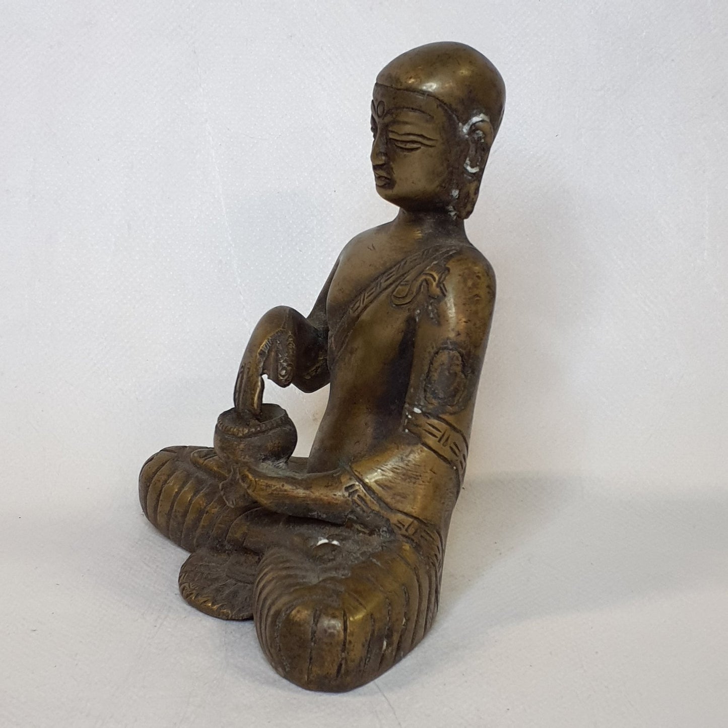 Buddha aus Messing