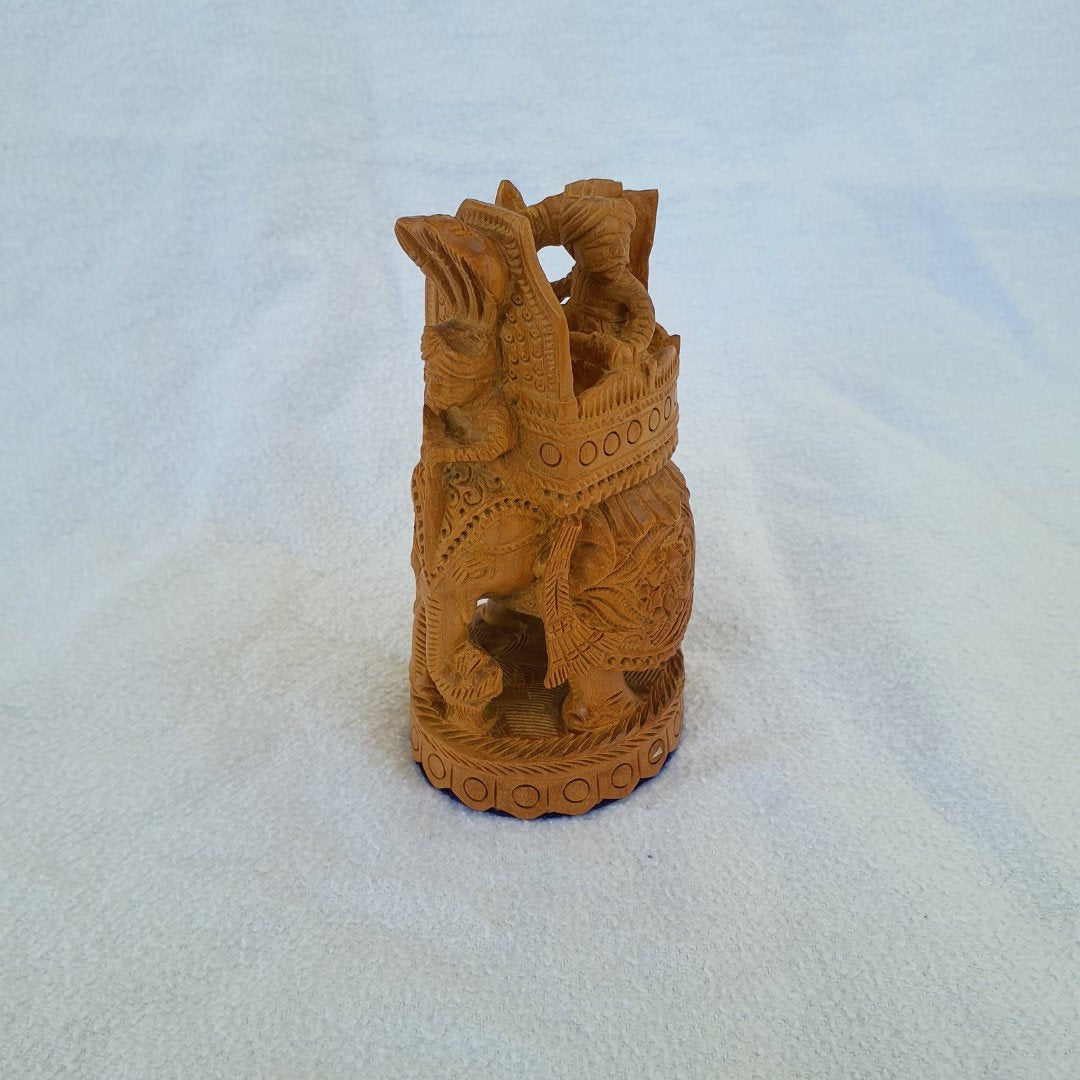 Elefantenreiter Sandelholz