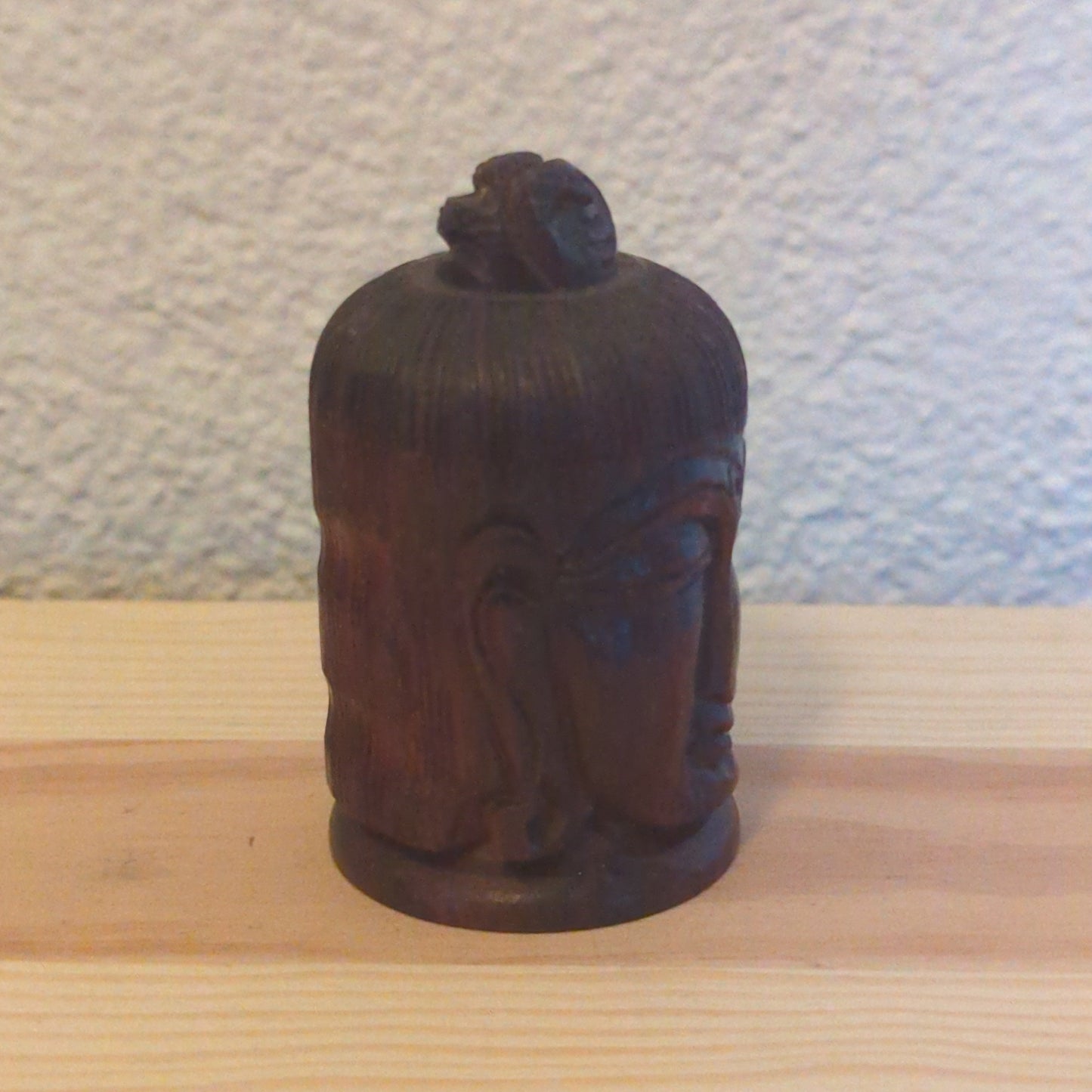 Buddha Kopf Pillendose
