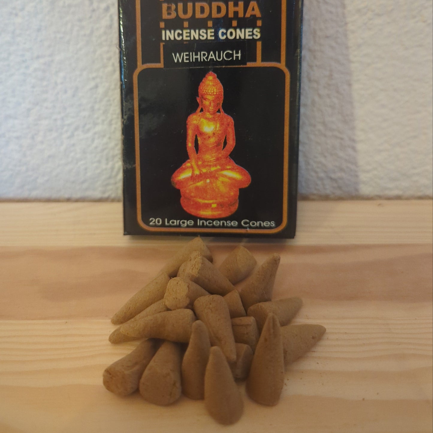 Golden Buddha Räucherkegel