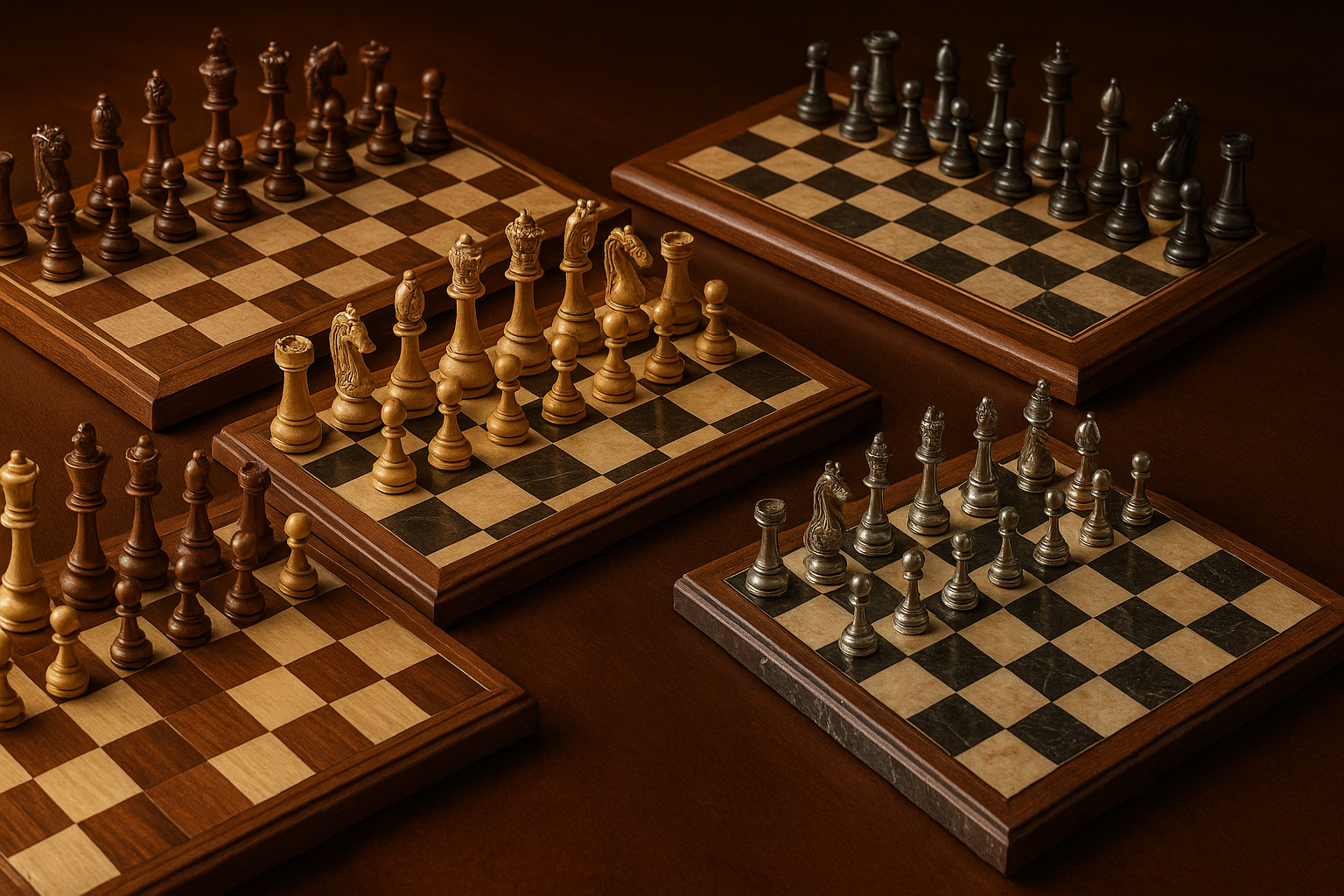 schachspiele und figuren sowie schachbretter