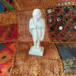 Mahatma-Gandhi-Figur aus Speckstein