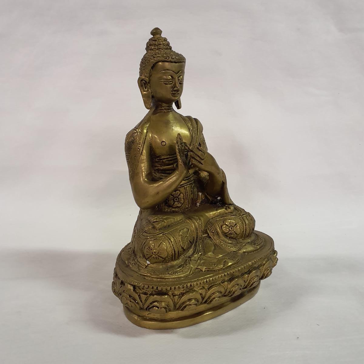 Buddha aus Messing