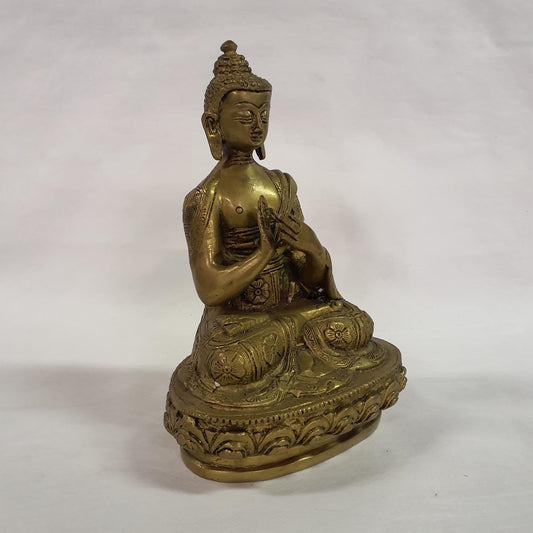 Buddha aus Messing