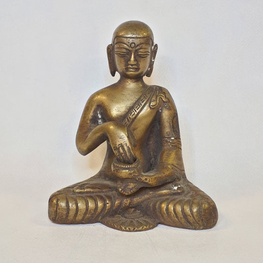 Buddha aus Messing