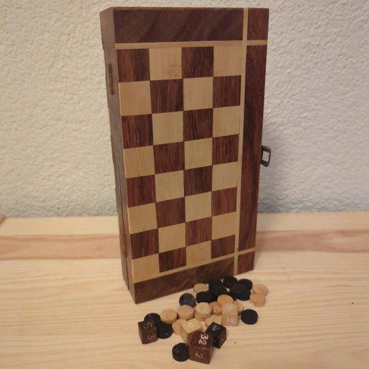 Schachbrett Backgammon