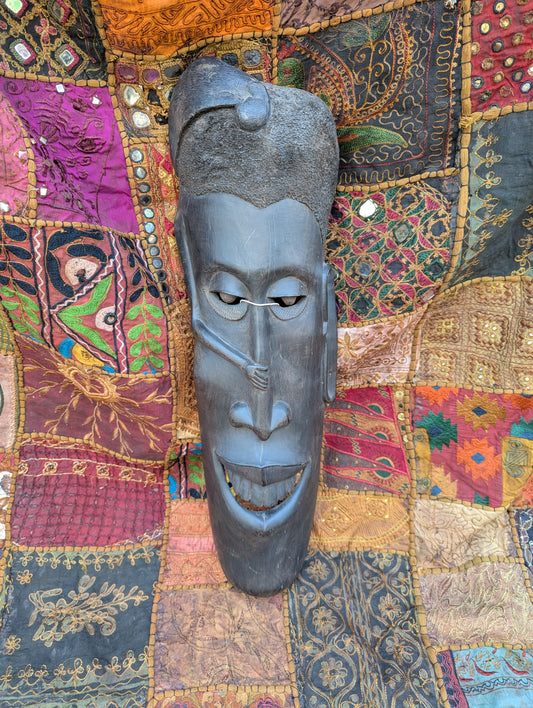 Afrikanischr Maske aus Ebenholz